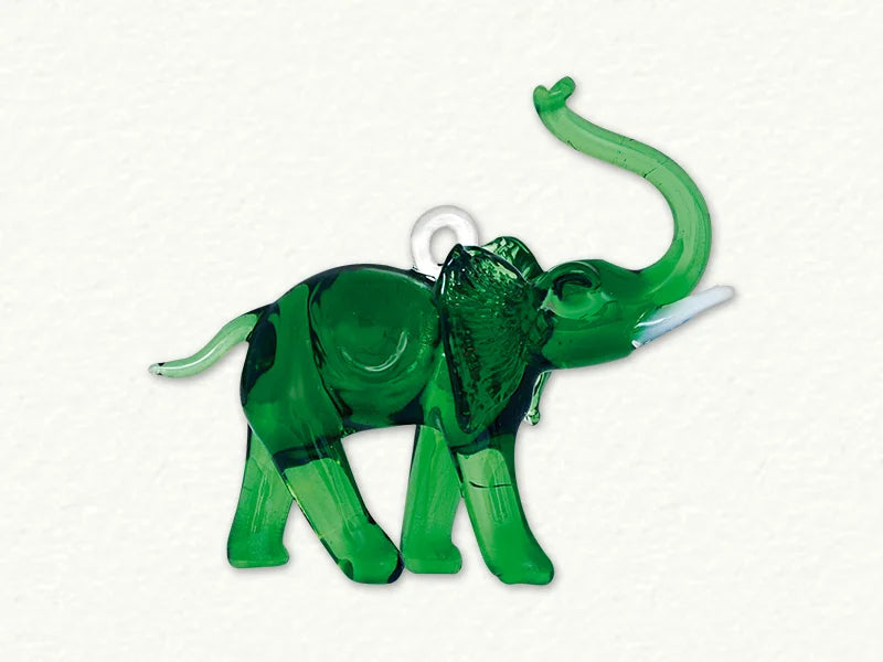 Elephant Mini Egyptian Glass Ornament