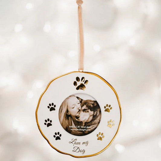 Dog Frame Ornament