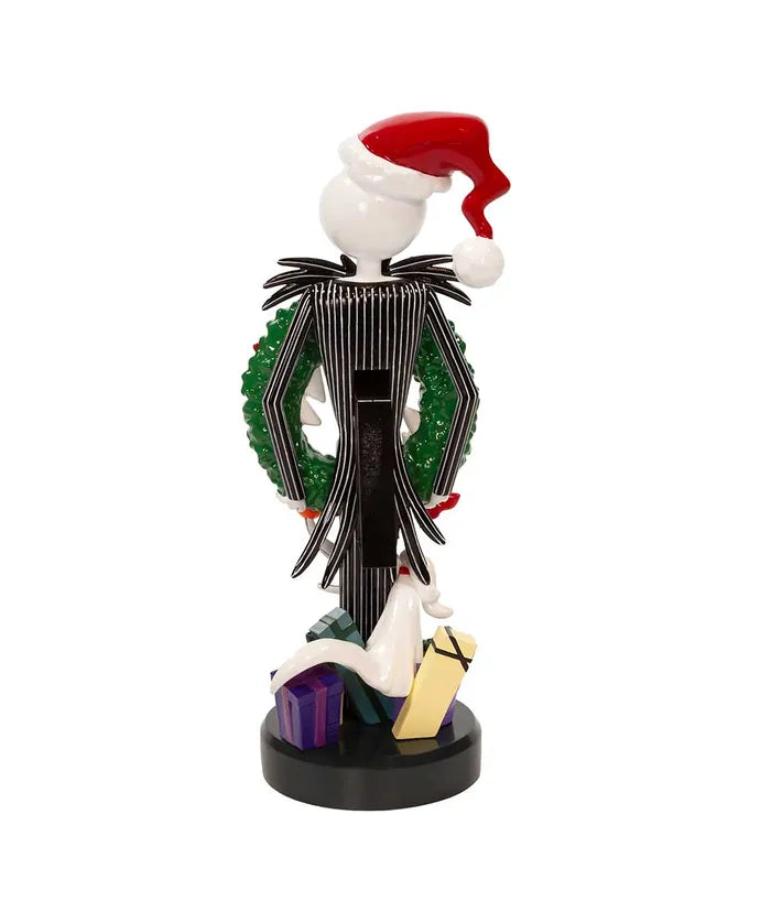 10" Disney© Nightmare Before Christmas Jack Skellington With Wreath Nutcracker