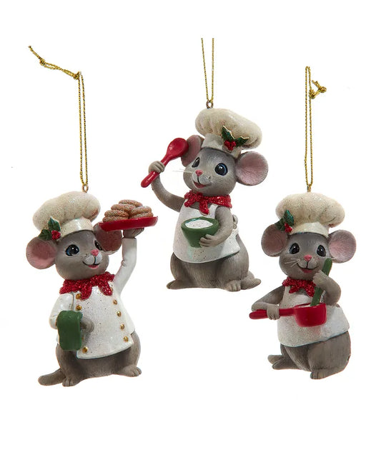 Mouse Chef Ornament