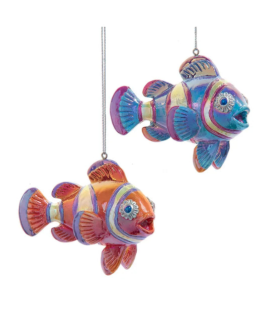 Colorful Clown Fish Ornament