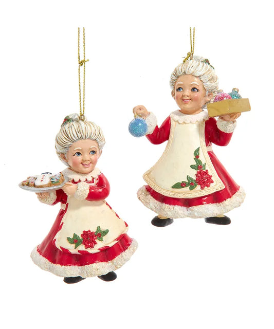 Traditional Mrs. Claus Ornament