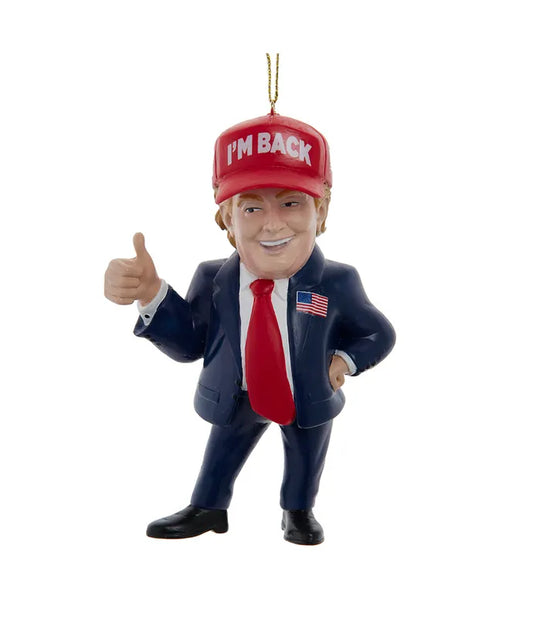 Trump I'm Back Ornament