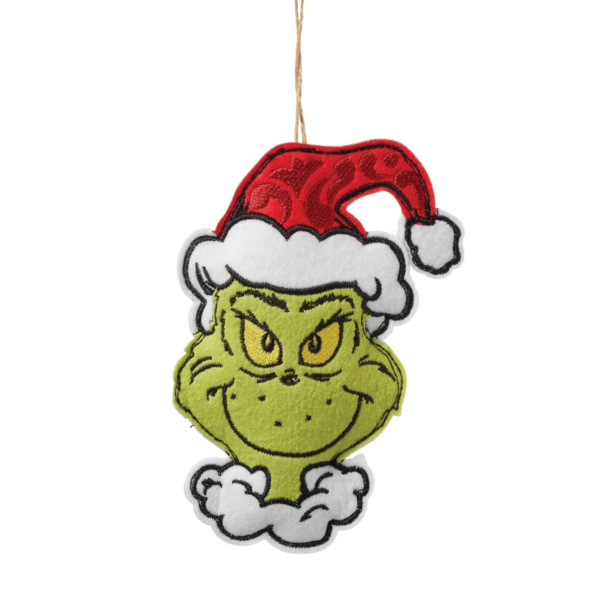Grinch 2-Sided Felt Ornament