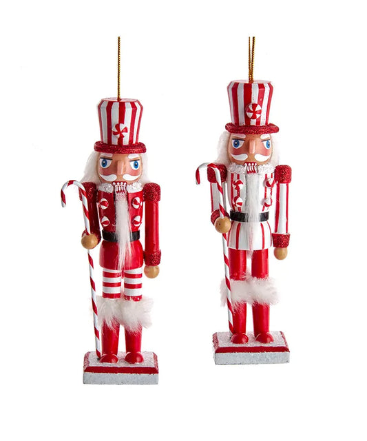Peppermint Nutcracker Ornament