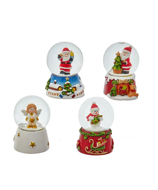 Lighted Christmas Mini Water Globe