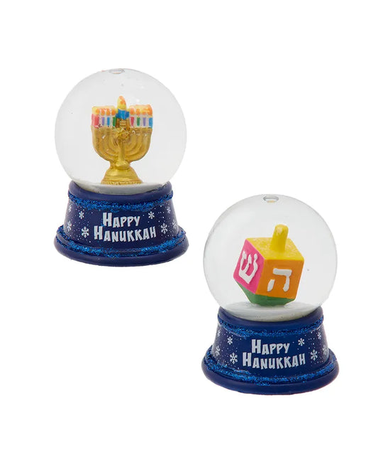 Hanukkah Water Globe