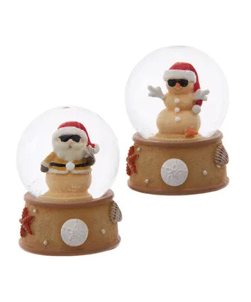 Beach Snow Globe