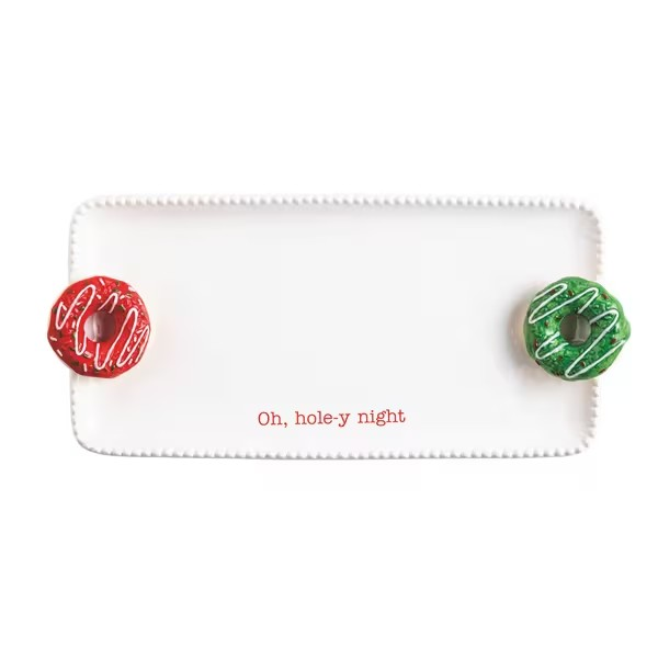 Christmas Donut Tray