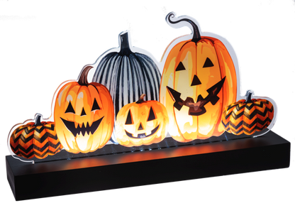 Jack-O-Lantern Lit Decor