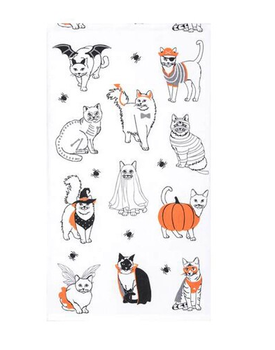 Halloween Cats Towel