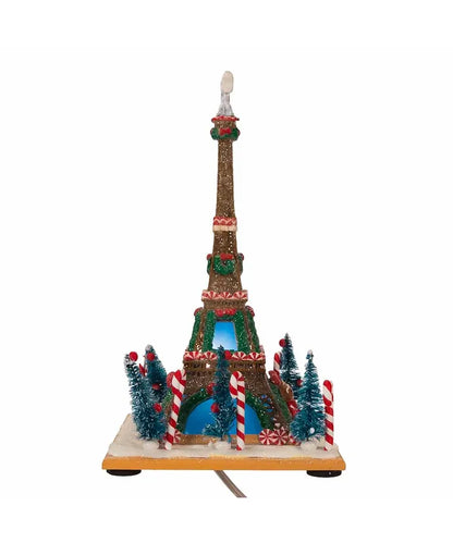 Eiffel Tower Lit Claydough