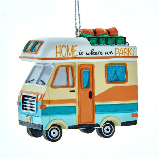 Camper Home Where You Park Ornament