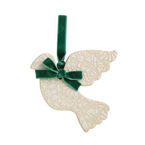 Turtle Dove Boxed Ornament