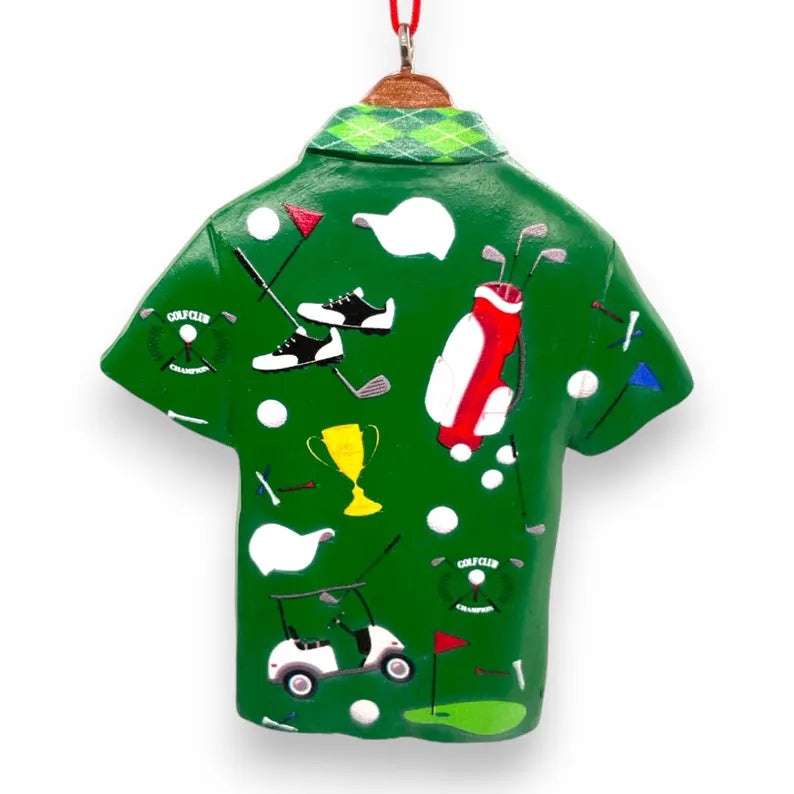 Golf Shirt Ornament