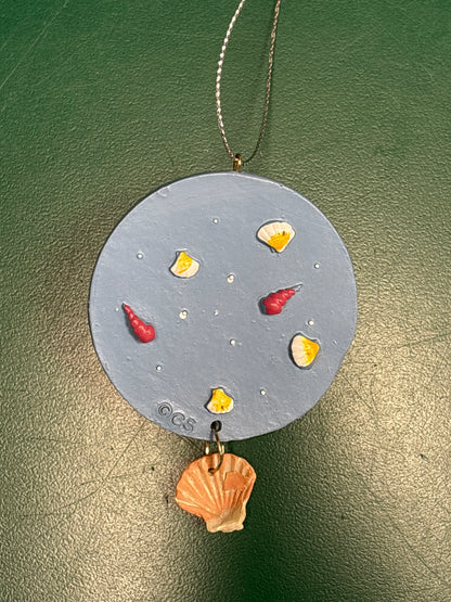 Turtle Sand Angel ornament
