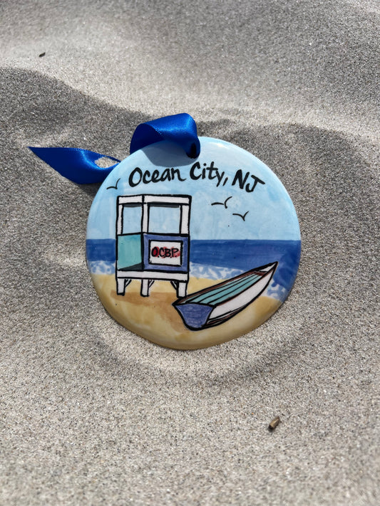 OCNJ Lifeguard Ornament