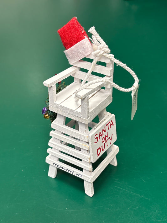 Santa on Duty w/ Lights