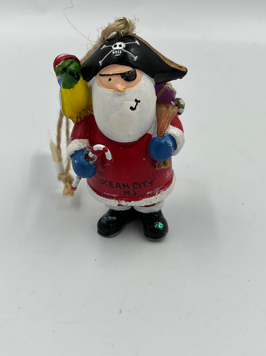 Santa Pirate Ornament