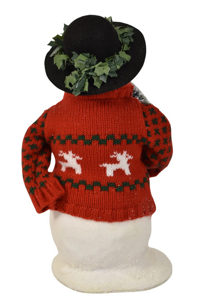 Snowman With Tree