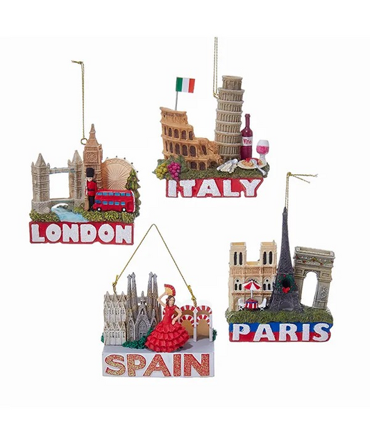 Travel Destination Ornament