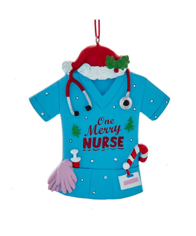 One Merry Nurse Ornament