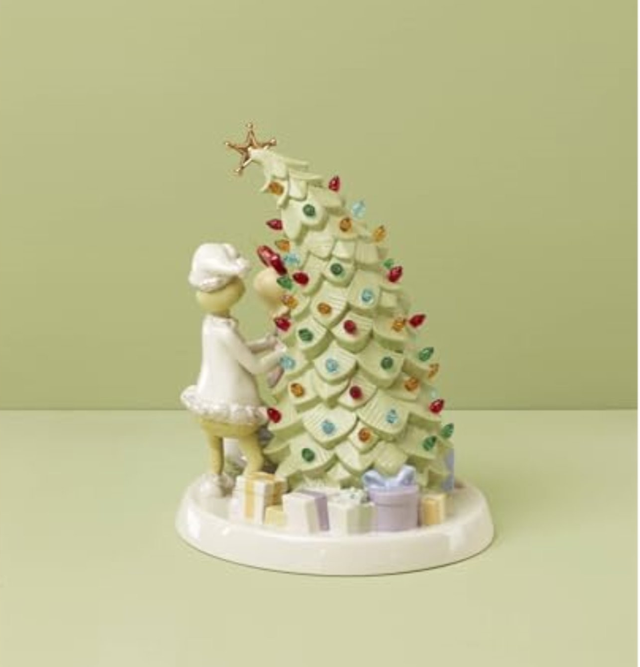 Grinch Lit Figurine