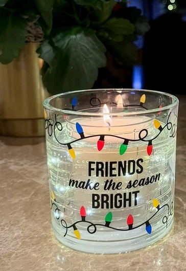 Lights Candle w/ LED Accents