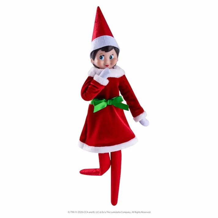 Sleighing as Santa Party Dress