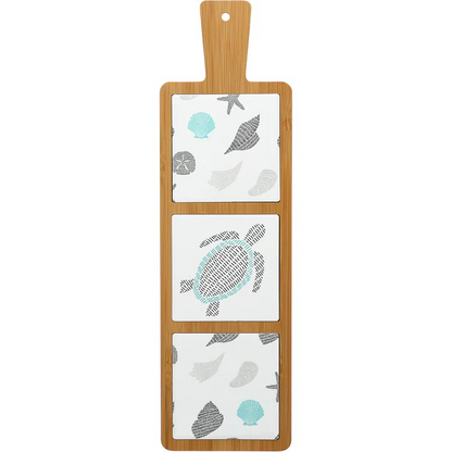 Beach Ceramic Tile Trivet