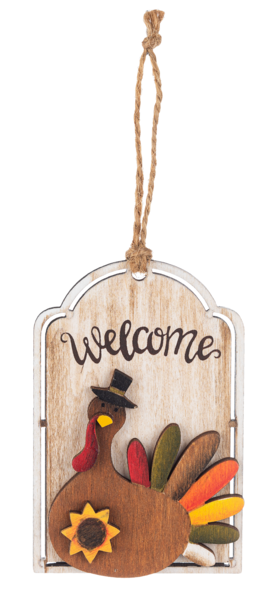 Welcome Turkey Ornament