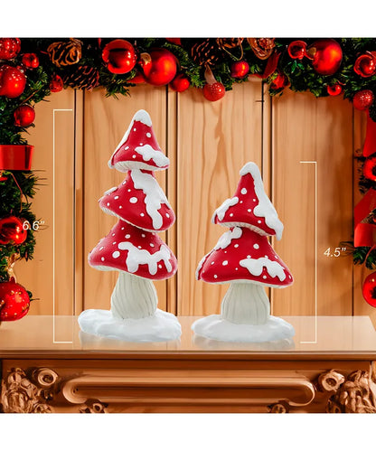 Mushroom Tree Set Decor
