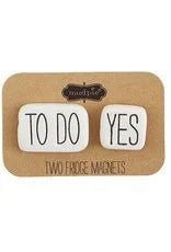 To Do/Yes Ceramic Magnet Set