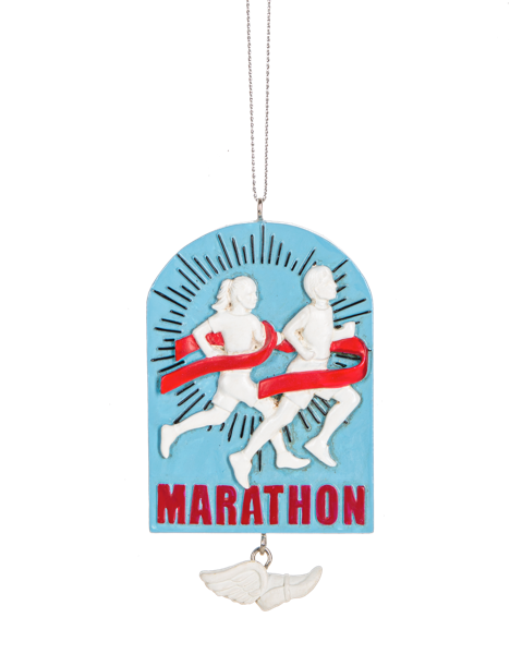 Marathon Runner Ornament