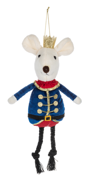 Whimsy Mouse King Ornament