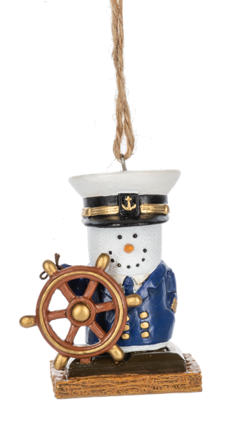 S'mores Captain Ornament