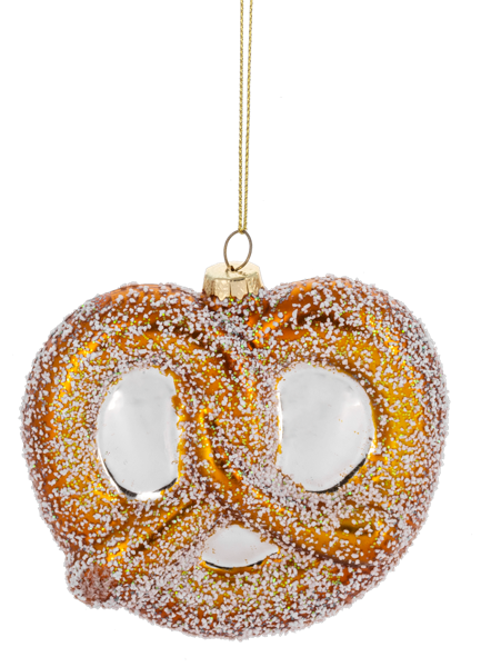 Pretzel Glass Ornament
