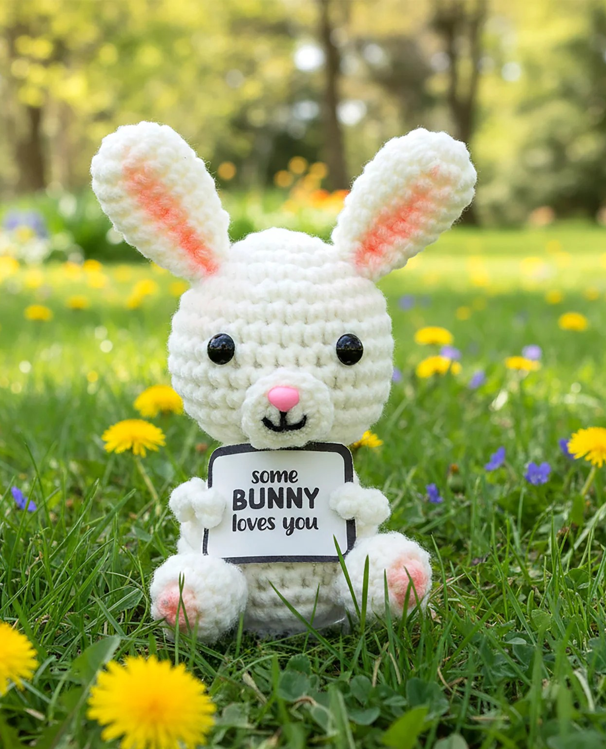 Bunny Crocheted Mini