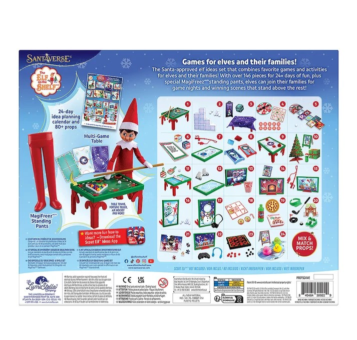 Elf Ideas Fun Games Kit