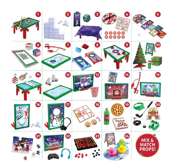 Elf Ideas Fun Games Kit