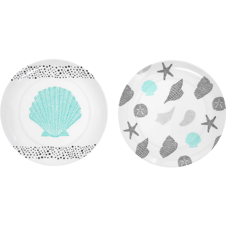 Melamine Appetizer Plate Set