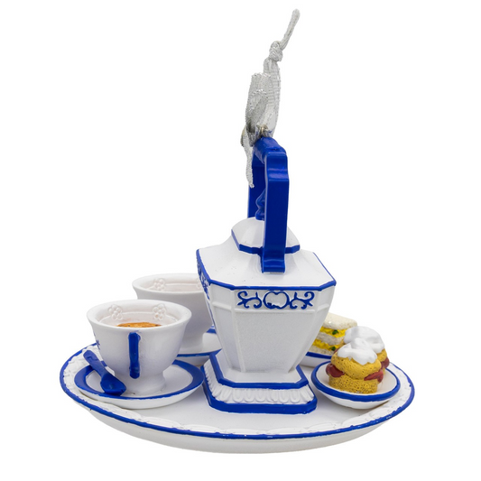 Afternoon Tea Delft Blue Ornament