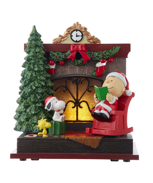Peanuts Musical Fireplace