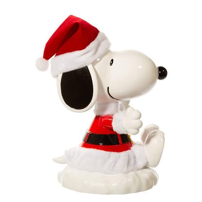 Santa Snoopy Tree Topper