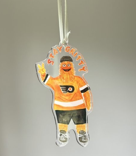 Gritty Mascot Ornament