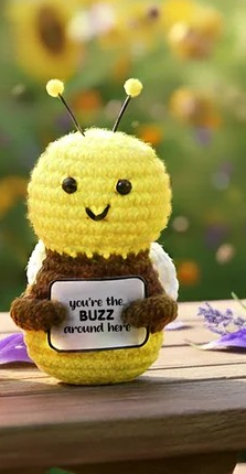 Bumblebee Crocheted Mini