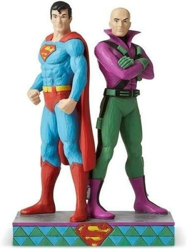 Superman And Lex Luther Figurine