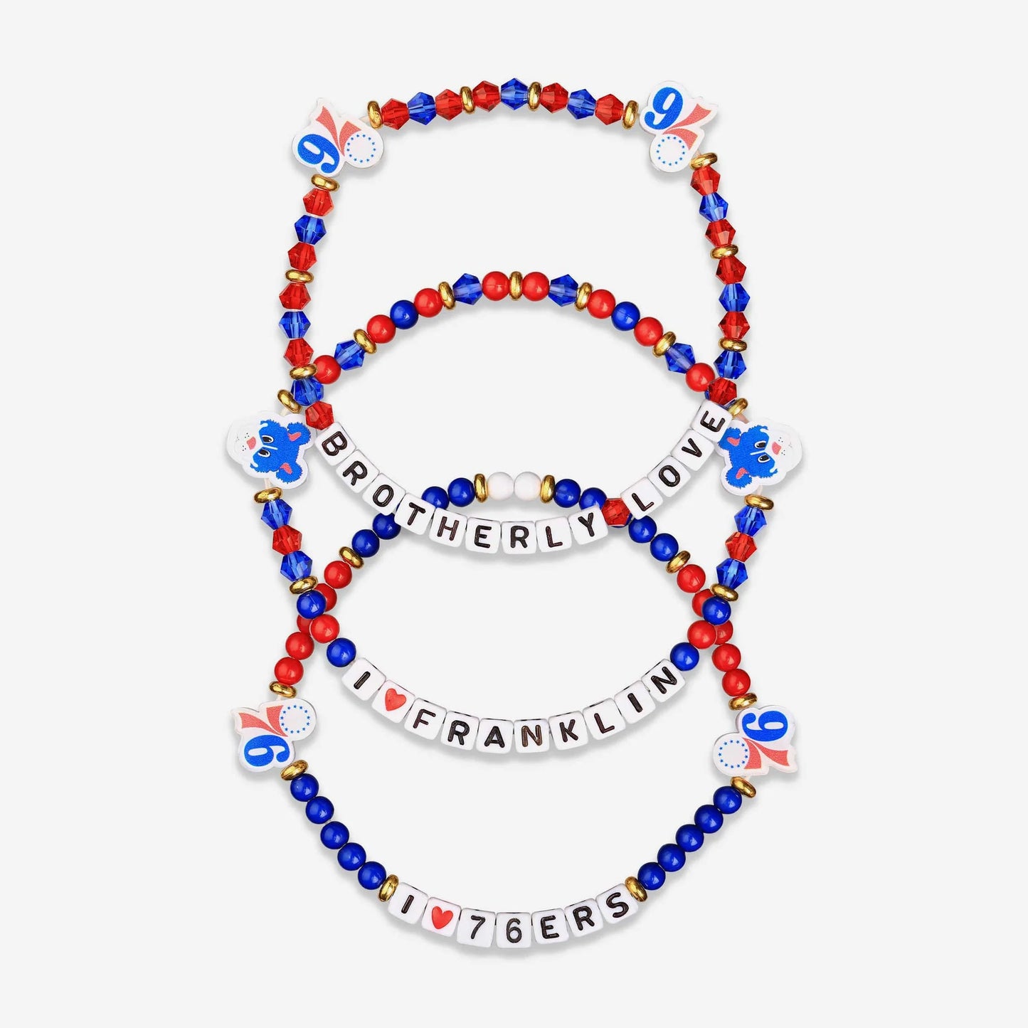 PHILA 76ERS TEAM BRACELETS