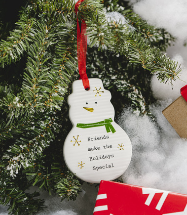 Friends Snowman Ornament