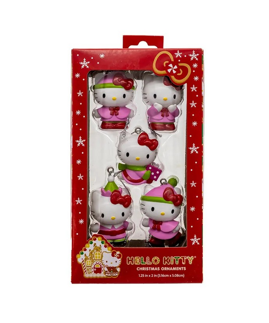 Hello Kitty Mini Ornament Set